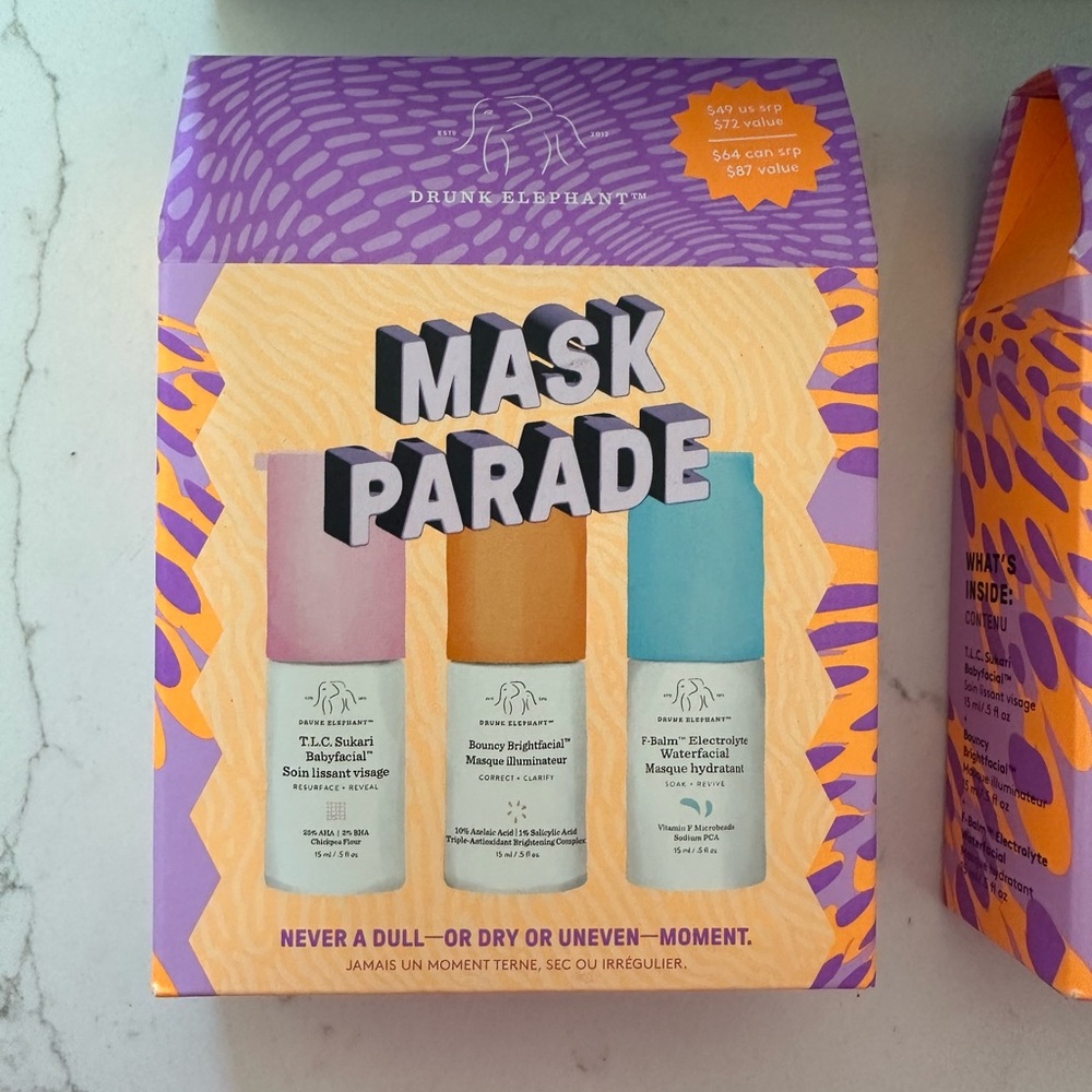 Drunk Elephant Mask Parade